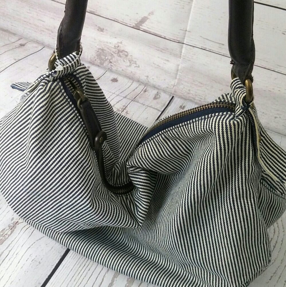 {Gap} Striped Hobo bag